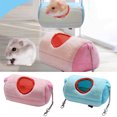 thumbnail image 2 of Hamster House Creative Cute Winter Warm Hanging Hamster Bed Small Animal Cave, 2 of 4