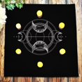 thumbnail image 1 of Mantel de terciopelo personalizable, cubierta de Tarot, tela de Altar, astrología pagana, adivinación, juego de mesa, curación qym unisex, 1 of 2