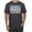 Charcoal, variant on I Paused My Game to be Here Gaming Sports Men's Graphic T-Shirt, Neon Pink, Medium