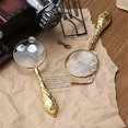 thumbnail image 3 of 5x Magnifying Glass, Handheld Loupe, Lightweight Metal, Optical Glass Lens, High Clarity for Kids and Seniors, Repair and Observation, 3 of 5