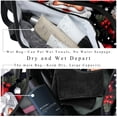 thumbnail image 4 of Santa Claus Gym Bag with Shoe Bag, Carry on Duffle Bag 17.7 Inches with Interior Zipper Pocket - Large Capacity, 4 of 6