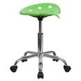 thumbnail image 3 of Siège tracteur vert pomme vibrant et tabouret chromé, 3 of 9