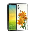 thumbnail image 1 of Compatible with iPhone X Phone Case, lily-flowers-99-43 Case Silicone Protective for Teen Girl Boy Case for iPhone X, 1 of 1
