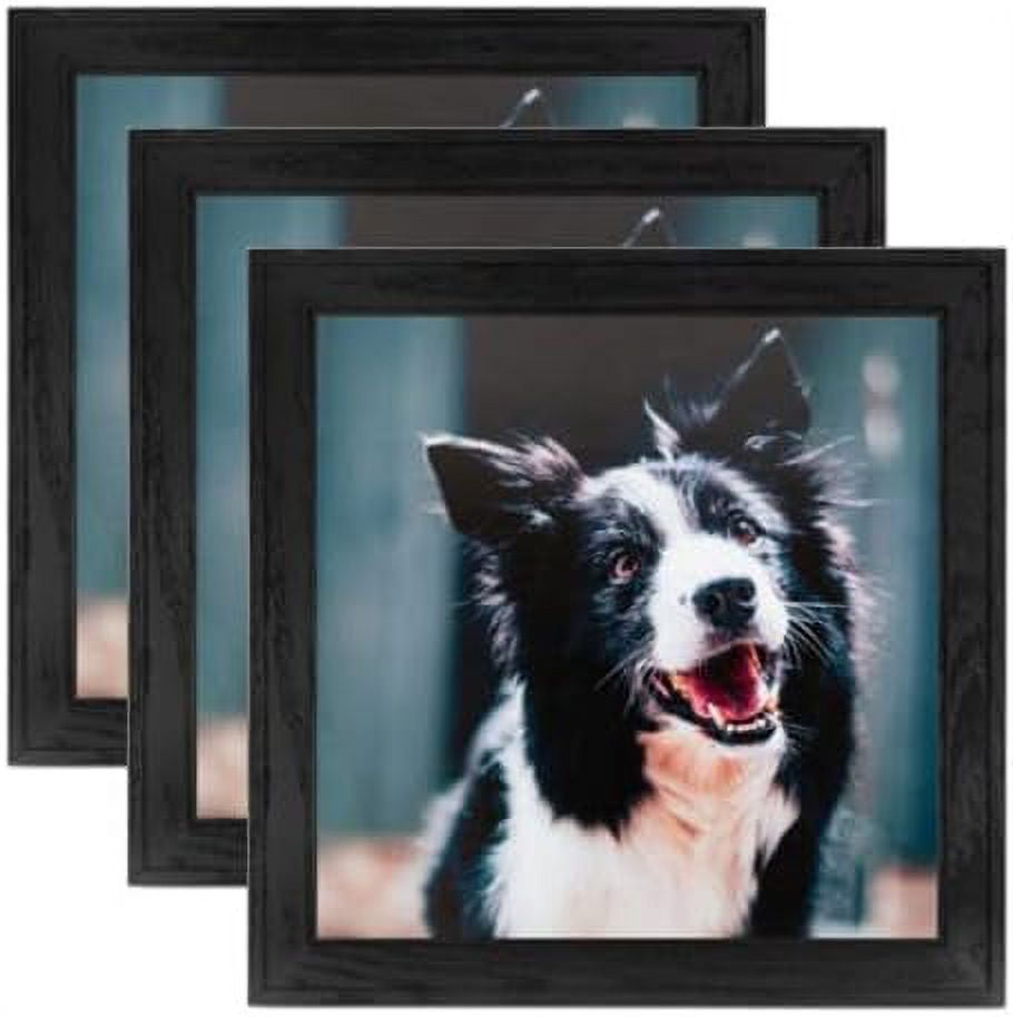 8x20 inch black picture frame, 3 pack, this 1.5 inch wood poster