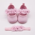 thumbnail image 5 of Otqutp Children Sneaker Baby Soft Sole Cute Girls Casual Baby Dress Shoes Princess Shoes for Wedding Party School Soft Bottom Prewalk Shoes, 5 of 5