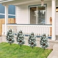 thumbnail image 5 of CY5O5ee Christmas Topiary Trees 21.6'' Boxwood Topiaries 3D Yard Signs with Stakes for Christmas Indoor Outdoor Home Garden Porch Decoration, 5 of 8
