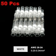 Htwon 200PCS Solder Seal Sleeve Heat Shrink Butt Wire Connectors Terminals Waterproof