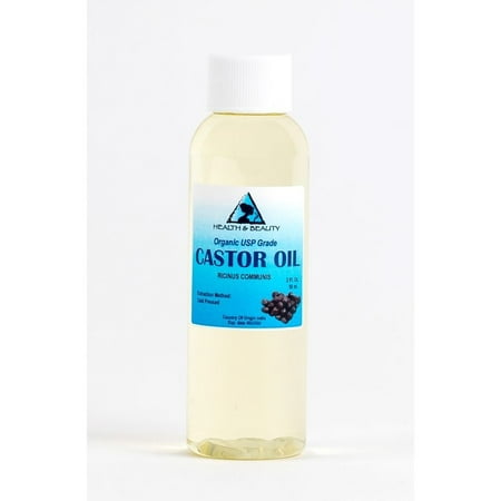 CASTOR OIL ORGANIC USP GRADE HEXANE FREE COLD PRESSED PREMIUM FRESH PURE 2 (Best Organic Castor Oil)