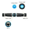 thumbnail image 2 of Unique Bargains Waterproof RJ45 Coupler, Dual Head Ethernet LAN Cable Connector, Pack of 10, 2 of 6