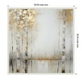 thumbnail image 6 of Amanti Art Beige Birches II Framed Canvas Wall Art Print, 6 of 8