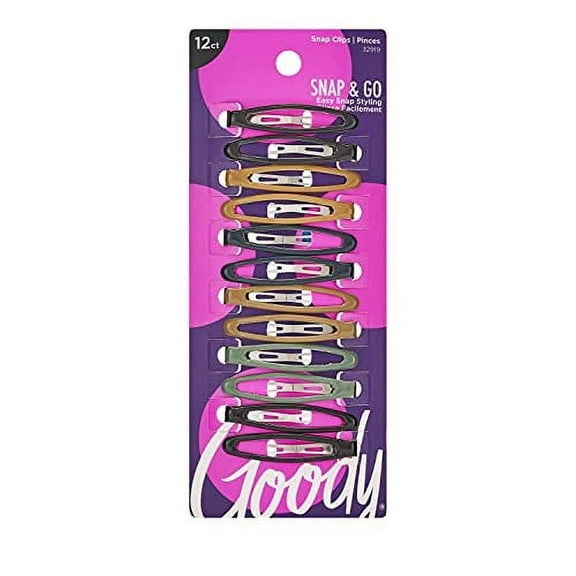 Goody Contour Clips, 12 count