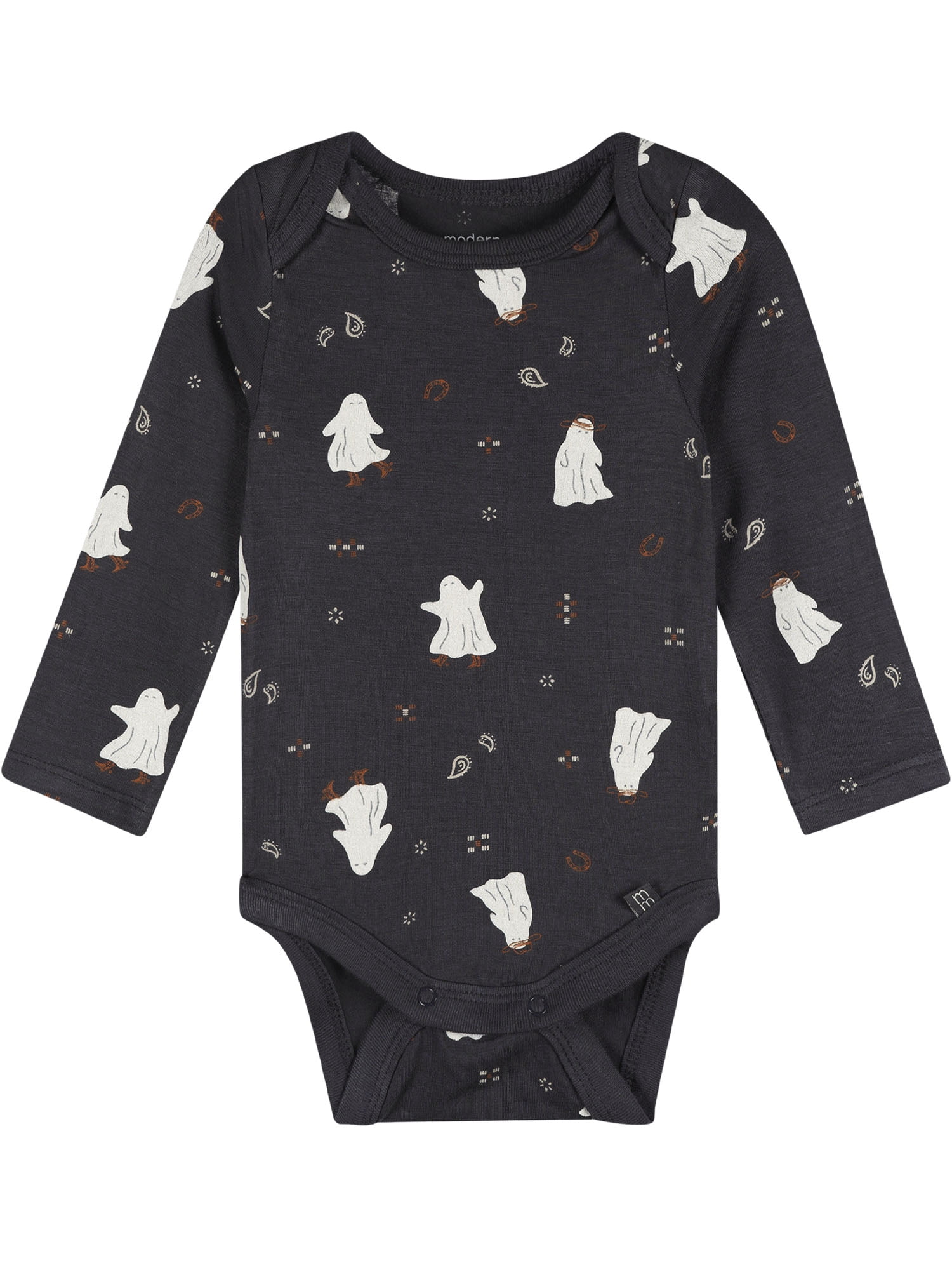 Modern Moments by Gerber Neutral Halloween Bodysuit and Pant Outfit Set, 2-Piece, Sizes Newborn - 18 Months