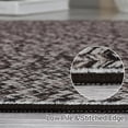 thumbnail image 7 of Memoryfield 10' x 13' Modern Braided Area Rug, Washable Floor Cover, Non-Slip Stain-Resistant Soft Rug for Living Room Bedroom Office, Dark Gray, 7 of 7