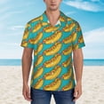 thumbnail image 5 of Picia Hot Dogs 8 Gentle Cotton Regular Fit Short Sleeve Casual Hawaiian Shirt for Men-Small, 5 of 8