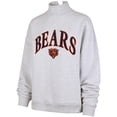 thumbnail image 2 of Women's '47 Heather Gray Chicago Bears Vantage Mock Neck Pullover Sweatshirt, 2 of 3
