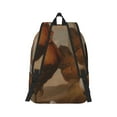 thumbnail image 6 of Rocae Oil Painting Chicken And Duck for Durable Canvas Backpack Leisure Large Bag Travel Rucksack Multi-function Backpack Medium, 6 of 8