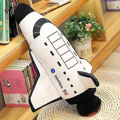Stuffed Space Shuttle Plush Toy For Kids - 14 Inch Soft And Cuddly Astronaut Spaceship For Toddlers - Cute Nursery Dcor And Bedtime Toy, Best Gift Fo