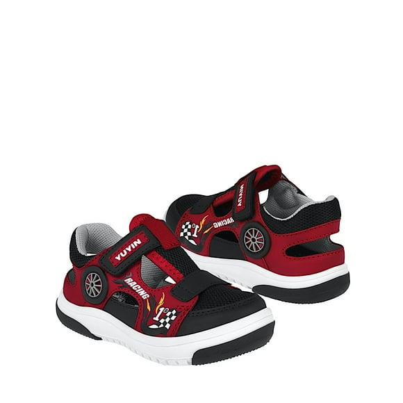 HUARACHES NIÑO YUYIN 25200 TEXTIL NEGRO 15-17