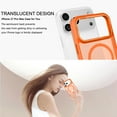 thumbnail image 6 of BENTOBEN Case for iPhone 17 Pro Max 6.9" Compatible with Mag-Safe Metal Frame Slim Tpu Pc Matte Shockproof Orange, 6 of 7