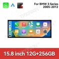 thumbnail image 2 of TPXINXIN 15.8 inch Android 14 Car Radio for BMW 3 Series 2005-2012 Wirless Carplay GPS Navigation Screen Upgrade Multimedia Player（E90）, 2 of 12