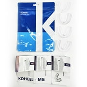 KOHEEL Custom Clear Dental Guard for Nighttime Teeth Grinding, Mouth Guard Stops Bruxism 4 Count