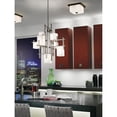 thumbnail image 3 of Kichler City Lights 7-Light 23.5" Multi-Tier Chandelier in Classic Pewter, 3 of 4