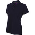 thumbnail image 4 of Henbury Polo à Manches Courtes Micro-Fin pour Femmes, 4 of 4