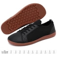 thumbnail image 2 of Zapatos para caminar unisex Zapatillas de deporte de moda de ancho ancho Zapatos de trabajo casuales ligeros, 2 of 9