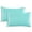 blue, variant on IAJFHAFS Pewter Satin Pillowcase with Zipper Closure, Standard 2-Pack