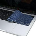 thumbnail image 7 of GadgetCom Keyboard Cover Compatible with MacBook Pro 14 16 2023-2021 A2918 A2992 A2779 A2442 A2991 A2780 A2485 M3 M2 M1 Pro Max , Ultra Thin Soft Silicone Protector Skin (US Layout), 7 of 7