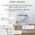 thumbnail image 2 of Vilano Plaid Printed Comforter Set by SouthShore Fine Linens, 2 of 8