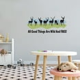 thumbnail image 3 of Outdoor Scenes Wall Decals for Boy's Bedroom - Mountain Landscape with Deers Wall Sticker Decal With Easy Installation Instructions Kid's Bedroom Decal Wall Sticker - Size: 40 In x 20 In, 3 of 5