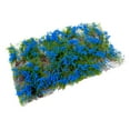 thumbnail image 1 of Césped artificial estático con forma de racimo de flores para decorar con arena y ferrocarril. azul, 1 of 9