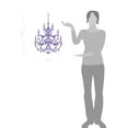 thumbnail image 2 of Large Antique Design Vinyl Chandelier Wall Decal Art, 2 of 4