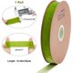 thumbnail image 2 of Rollo de cinta de satén de terciopelo de un solo lado para San Valentín de 20 yardas × 1 pulgada, 2 of 9