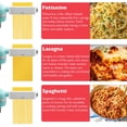 thumbnail image 4 of Pasta Maker Attachment 3 in 1 Set for KitchenAid StandMixers Included Pasta Sheet Roller, Spaghetti Cutter,Fettuccine Cutter Maker Accessories, Easy, 4 of 4