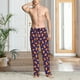 thumbnail image 2 of Balery Candy Corn (2) Pantalones de pijama para hombre, pijama ultraligero, pantalón de descanso-3X-Large, 2 of 6