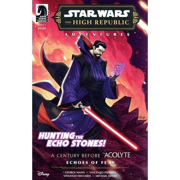 Star Wars: The High Republic Adventures-Echoes of Fear #1 VF ; Dark Horse Comic Book