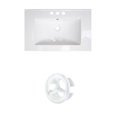 thumbnail image 1 of American Imaginations 35.5-in. W 3H8-in. Ceramic Top Set In White Color AI-20852, 1 of 1
