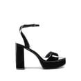 thumbnail image 2 of Sandalia DREAM PAIRS SDHS2423W Negra Plataforma Tacón Grueso 7, 2 of 6