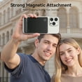 thumbnail image 4 of Kuulaa 10000mAh Ultra Thin Magnetic Power Bank,20W PD Fast & 15W Wireless Charging Compatible for iPhone 17/16/15/14, Samsung S24/S23 & Android, 4 of 7