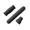 thumbnail image 3 of 3 Packs Crutch Pads Replacement Hand Grips Non Slip Rubber Comfort for Standard Adult Walking Use, 3 of 9