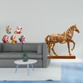 thumbnail image 2 of Figura de escritorio,Figura de dibujos animados del dios de la fortuna,regalo de Feng Shui,Bonita estatua del Dios de la Riqueza para decorar el hogar,Estatuas de caballos,Estatuas de caballos, 2 of 8