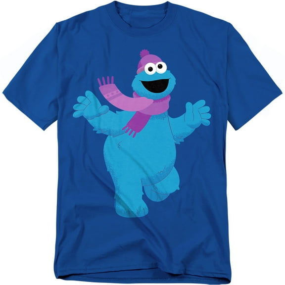 Sesame Street T-Shirt Furry Friends Forever! Cookie Monster Unisex Graphic Tee for Men & Women