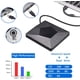 thumbnail image 4 of Blu Ray External 3D Drive Reader, Ultra Slim USB 3,0 y Type-C Blu Ray Optical CD DVD Drive para Mac OS, Windows Xp/7/8/10, PC portátil (Negro), 4 of 7