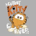 thumbnail image 2 of Boy's The Garfield Movie Cutest Kitty Ever  Graphic Tee Athletic Heather X Large, 2 of 5