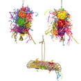 thumbnail image 2 of Bird Chew Toy Parrot Cage Chew Bites,Interactive Toy for Parakeets,Cockatiels,and Conures Vibrantes Lifes, 2 of 5