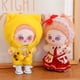 thumbnail image 4 of Muñeca de peluche de algodón Kawaii de 20 cm, figura de superestrella rellena, muñeca de algodón con cuerpo gordo, peluca, accesorios, se puede cambiar de ropa, regalo, 4 of 6