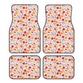 thumbnail image 1 of Fotbe Hello Autumn Maple Leaf Juego de 4 Tapetes para Auto con Estampado – Alfombrillas de Goma Reforzada, Diseño Antideslizante, Protección para Todo el Año – Vehículos, Autos, Camionetas y SUVs, 1 of 7