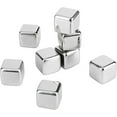 thumbnail image 2 of Stainless Steel Whiskey Stones with Clip, Reusable Metal Ice Cubes Balls, Chilling Rocks Wine Chiller with Storage Case, Cooling Balls for Drinks Beverage Bar Beer Men's Gift (8 Ice Cube), 2 of 5